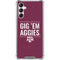 Texas A&M University Gig Em Aggies Galaxy A15 5G Clear Case